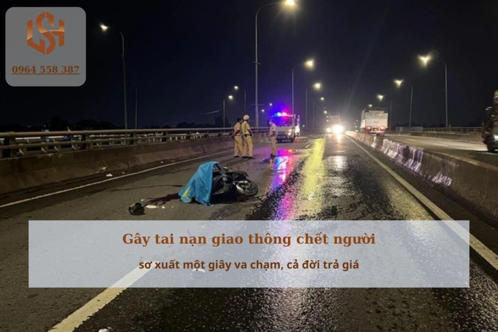 Gây tai nạn giao thông chết người