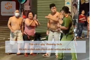 Tội cố ý gây thương tích