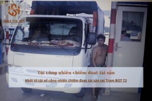 Tội công nhiên chiếm đoạt tài sản