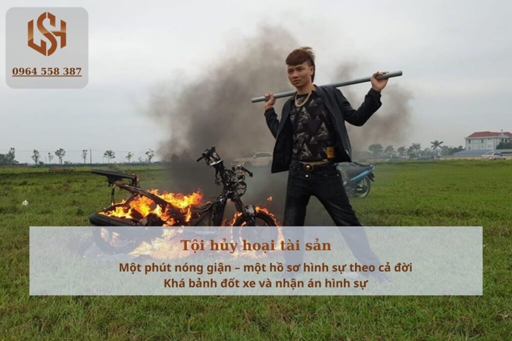 Tội hủy hoại tài sản