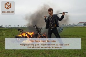 Tội hủy hoại tài sản