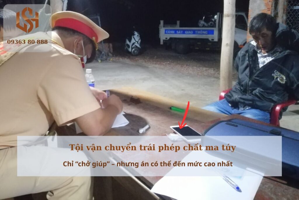Tội vận chuyển trái phép chất ma túy